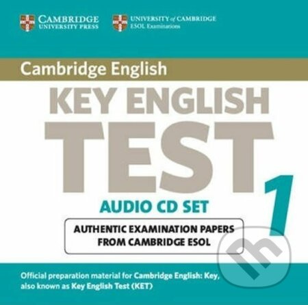 Cambridge Key English Test 1: Audio CD - audiokniha z kategorie Jazykové učebnice a slovníky