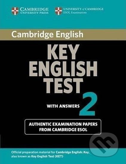Cambridge Key Eng Test 2: Student´s Book with answers - kniha z kategorie Jazykové učebnice a slovníky