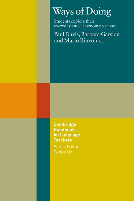 Ways of Doing Cambridge University Press