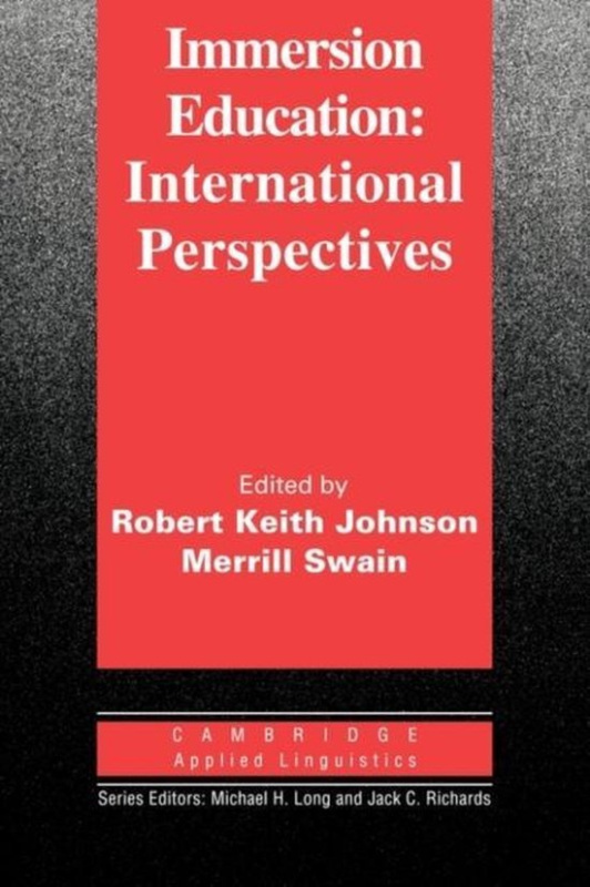 Immersion Education International Perspectives PB Cambridge University Press