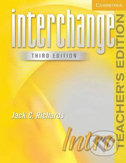 Interchange Intro Teacher´s Edition, 3rd edition - Jack Richards - kniha z kategorie Jazykové učebnice a slovníky