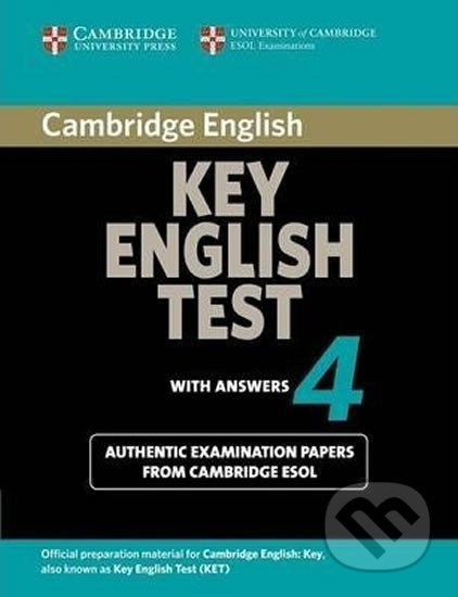 Cambridge Key Eng Test 4: Student´s Book with answers - kniha z kategorie Jazykové učebnice a slovníky