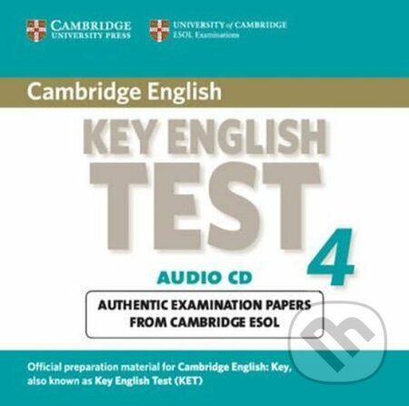 Cambridge Key English Test 4: Audio CD - audiokniha z kategorie Jazykové učebnice a slovníky