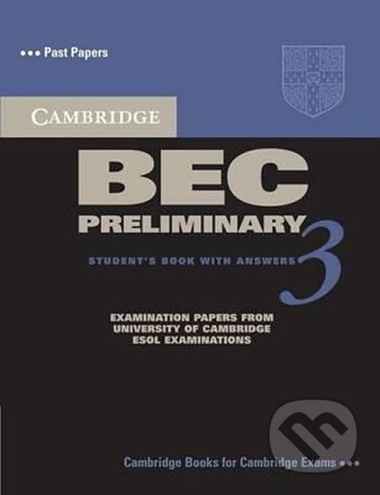 Cambridge BEC 3 Preliminary Student´s Book with answers Cambridge University Press