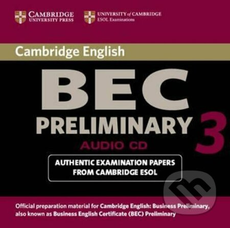 Cambridge BEC 3 Preliminary Audio CD Cambridge University Press