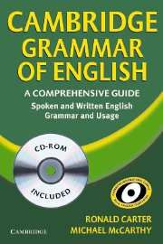 Cambridge Grammar of English Paperback with CD ROM Cambridge University Press