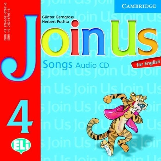 Join Us for English 4 Songs Audio CD Cambridge University Press