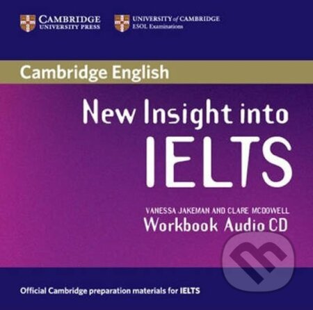 New Insight into IELTS Workbook Audio CD - Vanessa Jakeman - audiokniha z kategorie Jazykové učebnice a slovníky