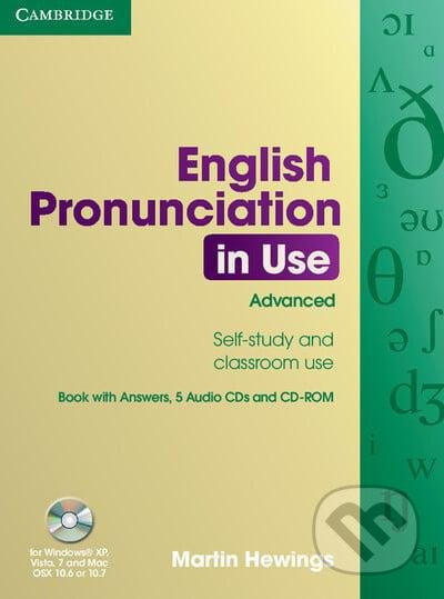 English Pronunciation in Use Advanced - Book with CD-Rom and Audio CD´s - Martin Hewings