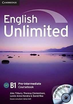 English Unlimited Pre-Intermediate Coursebook with e-Portfolio Cambridge University Press