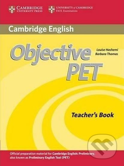Objective PET Teacher´s Book (2nd) - Barbara Thomas - kniha z kategorie Jazykové učebnice a slovníky