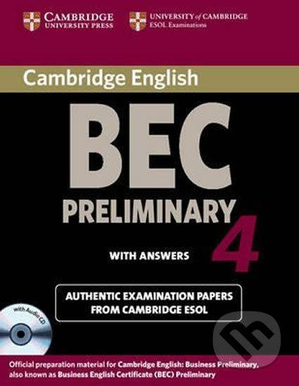 Cambridge BEC Preliminary 4 Self-Study Pack Cambridge University Press
