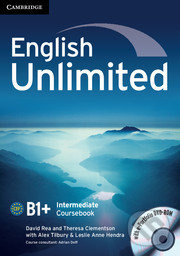 English Unlimited - Intermediate - Coursebook - David Rea, Theresa Clementson, kolektív autorov - kniha z kategorie Jazykové učebnice a slovníky