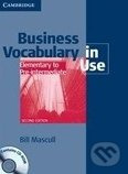 Business Vocabulary in Use Elementary to Pre-Intermediate (2nd Edition) with Answers a CD-ROM Cambridge University Press