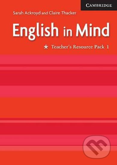 English in Mind 1: Tchr´s Resource Pack - Sarah Ackroyd - kniha z kategorie Jazykové učebnice a slovníky