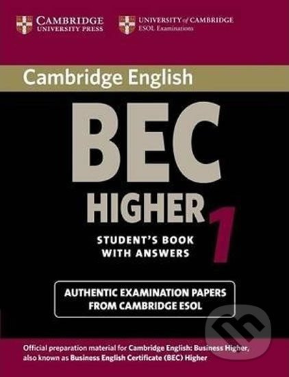 Cambridge BEC Higher 1 - kniha z kategorie Jazykové učebnice a slovníky