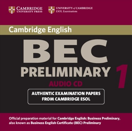 Cambridge BEC Preliminary Practice Tests 1 Audio CD Cambridge University Press