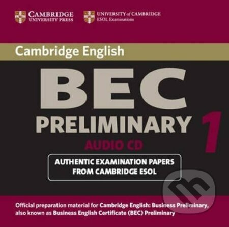 Cambridge BEC Preliminary Practice Tests 1 Audio CD Cambridge University Press