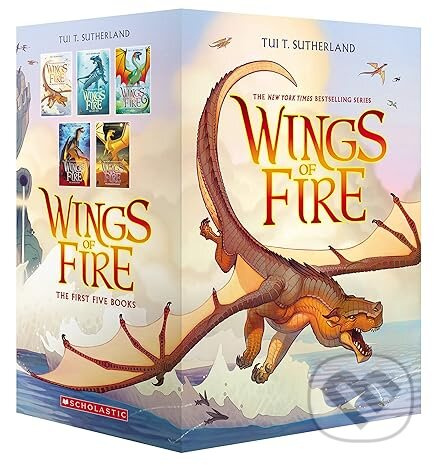 Wings Of Fire Boxset Books 1-5 - Tui T. Sutherland - kniha z kategorie Fantasy