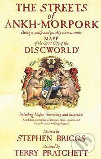 The Streets Of Ankh-Morpork (Discworld) - Terry Pratchett - kniha z kategorie Sci-fi, fantasy a komiksy