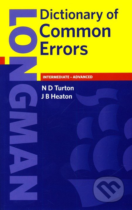 Longman Dictionary of Common Errors Book Pearson