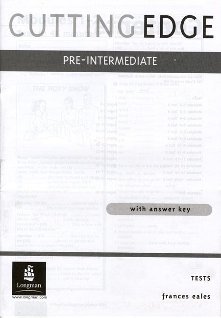 New Cutting Edge Pre-Intermediate Tests Pearson