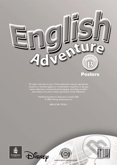English Adventure Starter B Posters Pearson