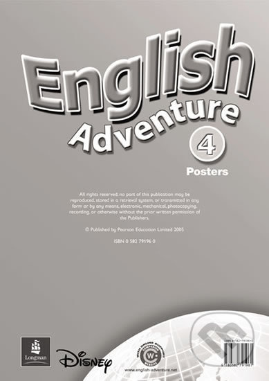 English Adventure 4 Posters Pearson