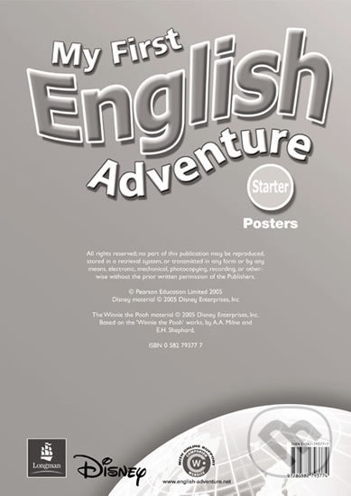My First English Adventure Starter Posters Pearson