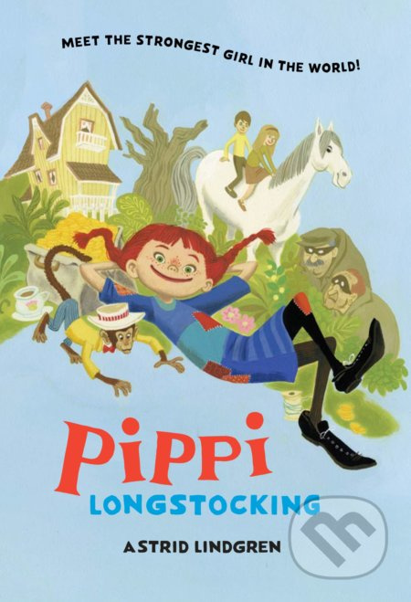 Pippi Longstocking - Astrid Lindgren, Ingrid Vang Nyman (ilustrácie) - kniha z kategorie Beletrie pro děti