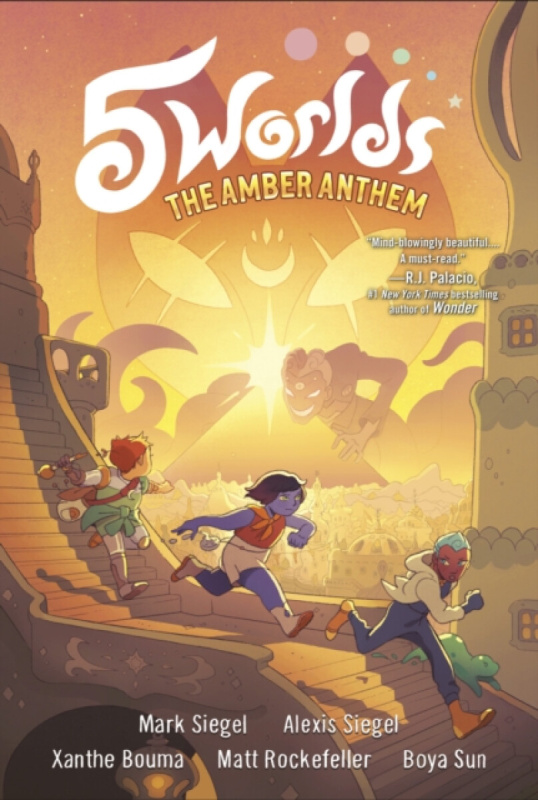 5 Worlds Book 4: The Amber Anthem - Alexis Siegel, Mark Siegel