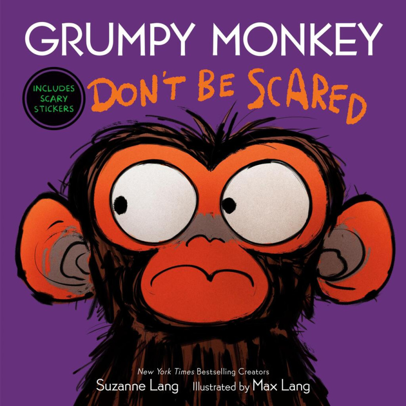 Grumpy Monkey Don't Be Scared (Includes Scary Stickers) - kniha z kategorie Pro děti