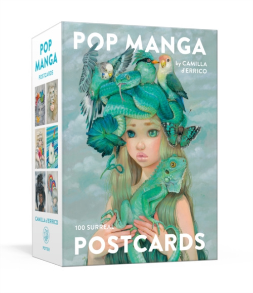 Pop Manga Postcards (100 Surreal Postcards) - Camilla d'Errico