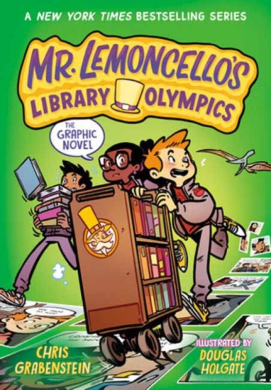 Random House USA Inc Mr. Lemoncello's Library Olympics: The Graphic Novel - Grabenstein, Chris a Holgate, Douglas