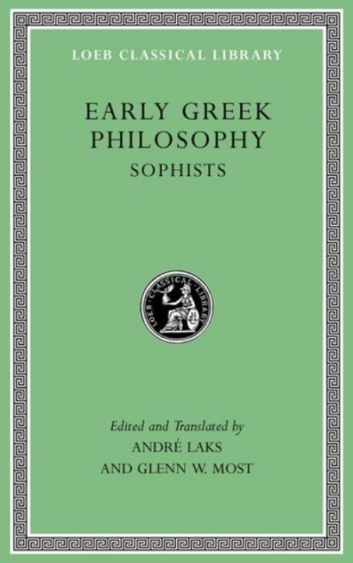 Early Greek Philosophy, Volume IV â€“ Western Greek Thinkers, Part 1 L527