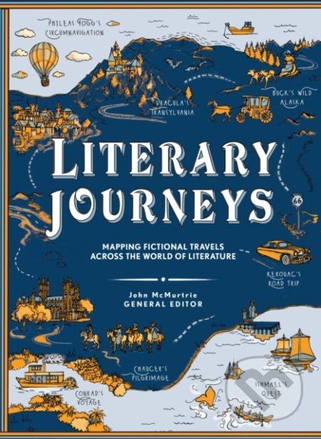 Literary Journeys (Mapping Fictional Travels across the World of Literature)