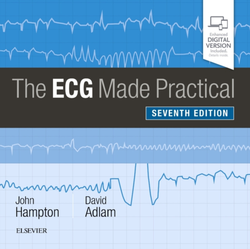 The ECG Made Practical (7th edition) - John Hampton, David Adlam - kniha z kategorie Medicína