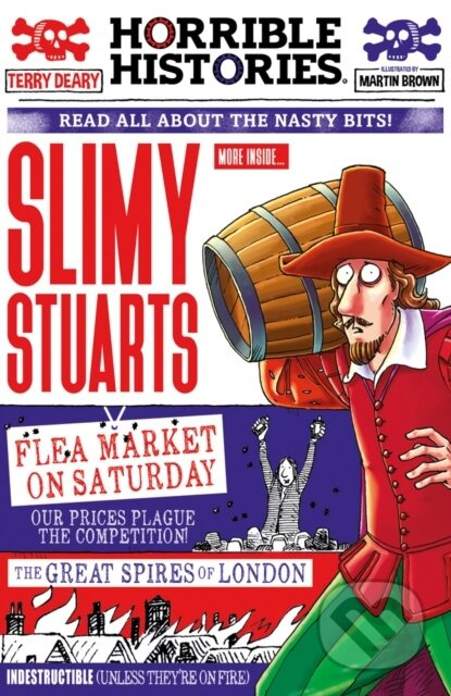 Slimy Stuarts (newspaper edition) - Terry Deary - kniha z kategorie Pro děti