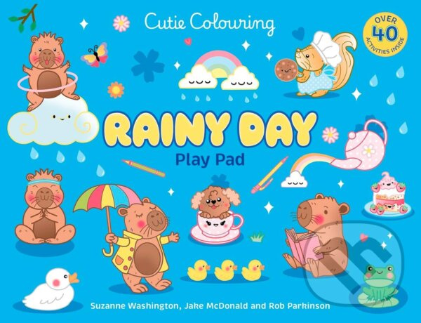 Rainy Day Cuties Play Pad: Peel-Off Paper Fun - Scholastic - kniha z kategorie Pre deti a mládež