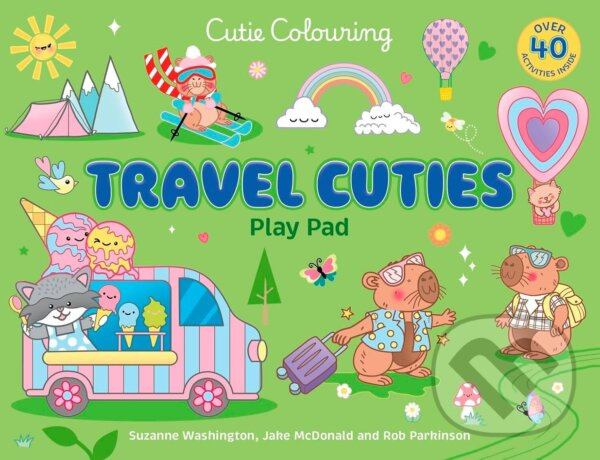 Travel Cuties Play Pad: Peel-Off Paper Fun - Scholastic - kniha z kategorie Pre deti a mládež
