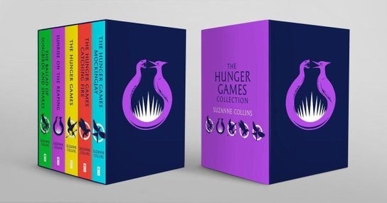 Hunger Games Classic 5 Book Paperback Box Set - Suzanne Collinsová