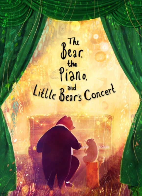 The Bear, the Piano and Little Bear's Concert - David Litchfield - kniha z kategorie Pro děti
