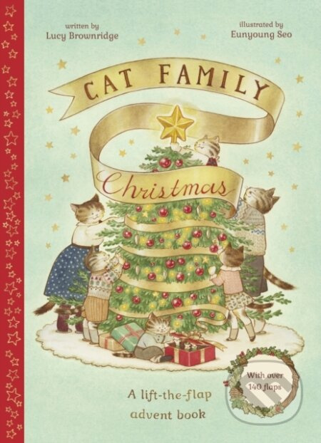 Cat Family Christmas (An Advent Lift-the-Flap Book (with over 140 flaps)) - kniha z kategorie Pro děti