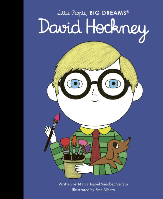 David Hockney - Maria Isabel Sanchez Vegara, Ana Albero (ilustrátor) - kniha z kategorie Naučné knihy