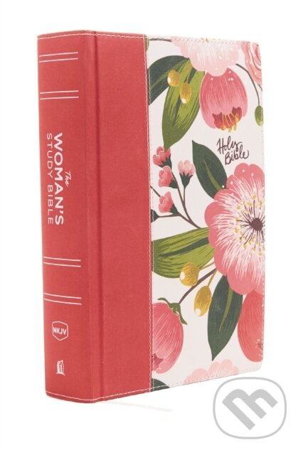 NKJV, The Woman's Study Bible, Cloth over Board, Pink Floral, Red Letter, Full-Color Edition, Thumb Indexed - kniha z kategorie Filozofie