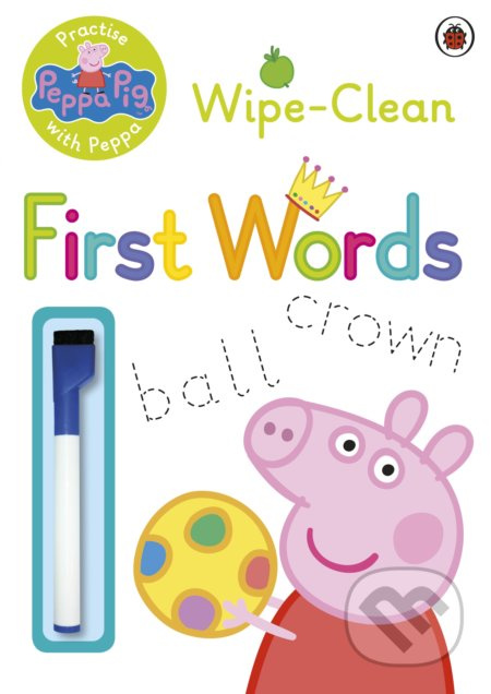 Peppa Pig: Wipe-Clean First Words - kniha z kategorie Naučné knihy