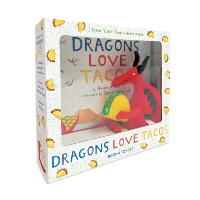 Dragons Love Tacos Book and Toy Set - Daniel Salmieri, Adam Rubin