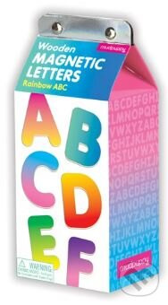 Rainbow ABC (Wooden Magnetic Letters) - hra z kategorie Omalovánky, vystřihovánky, papír
