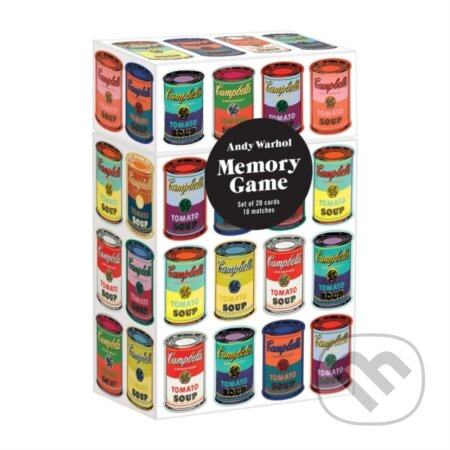 Andy Warhol Memory Game - Sarah McMenemy - hra z kategorie Karty, hlavolamy