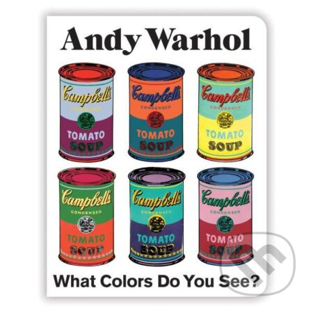Andy Warhol What Colors Do You See? - Mudpuppy - kniha z kategorie Beletrie pro děti